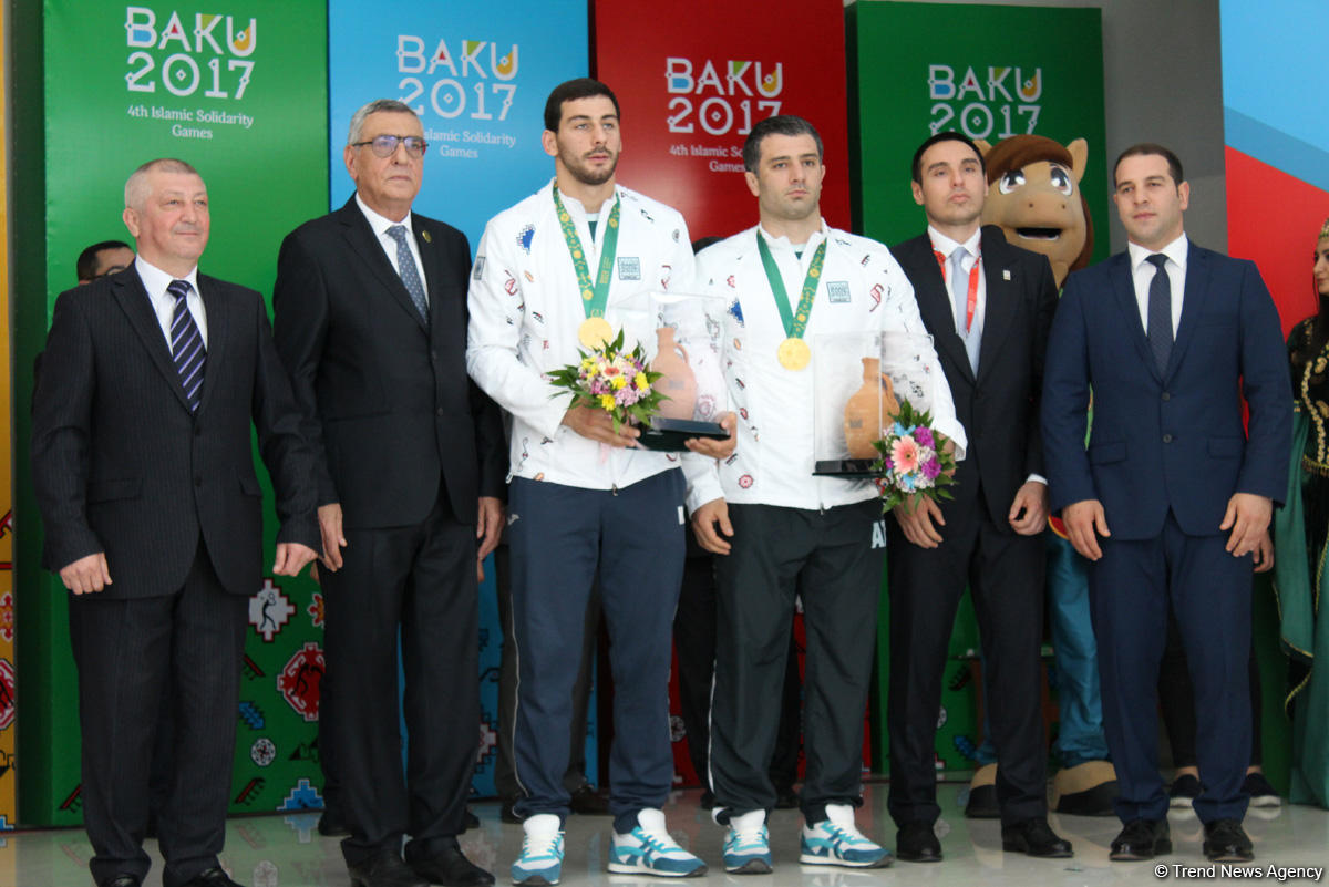 Bakıda "Zəfər günləri": Qalib idmançılarla görüş keçirilib (FOTO)