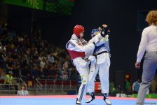 IV İslam Həmrəyliyi Oyunları çərçivəsində Bakıda taekvando üzrə yarışlar davam edir (FOTOREPORTAJ)
