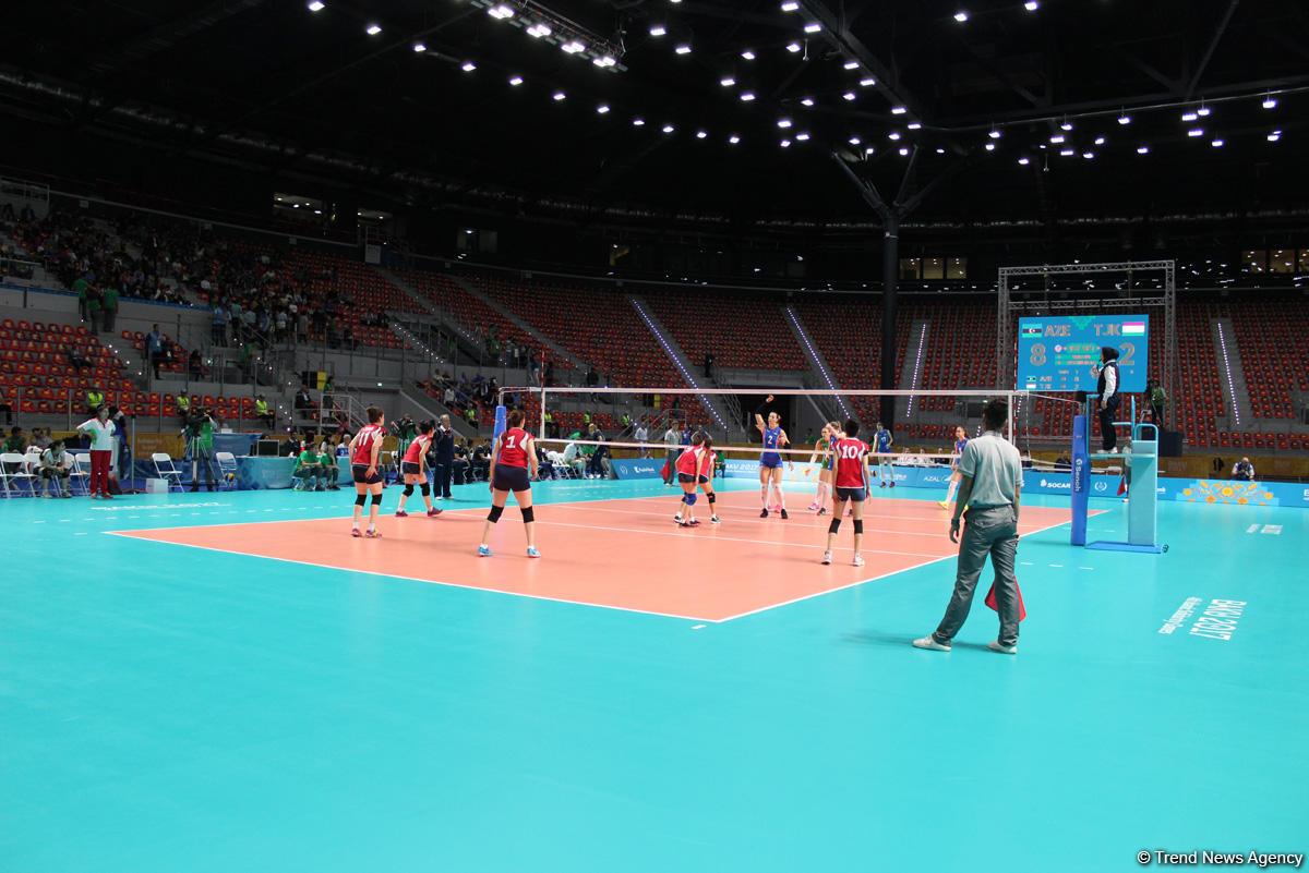 IV İslam Həmrəyliyi Oyunları çərçivəsində Bakıda voleybol üzrə yarışlar davam edir (FOTOREPORTAJ)