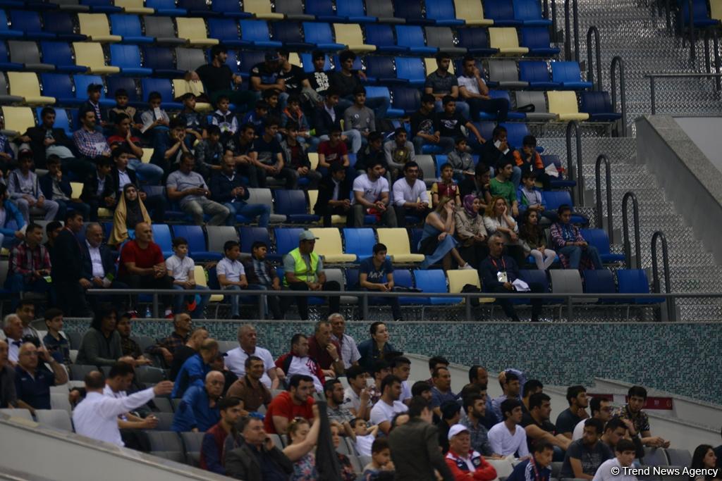 Bakı-2017: Yunan-Roma güləşi üzrə yarışlar davam edir (FOTOREPORTAJ)