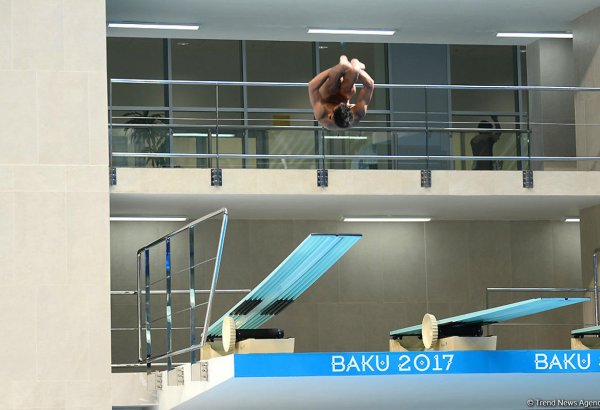 Bakı-2017: Suya tullanma yarışında 2 idmançımız finala çıxıb