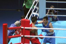 IV İslam Həmrəyliyi Oyunları çərçivəsində boks yarışları davam edir (FOTOREPORTAJ)