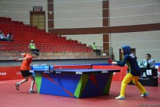 IV İslam Həmrəyliyi Oyunları çərçivəsində stolüstü tennis yarışları keçirilir (FOTOREPORTAJ)