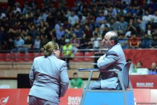 IV İslam Həmrəyliyi Oyunları çərçivəsində stolüstü tennis yarışları keçirilir (FOTOREPORTAJ)