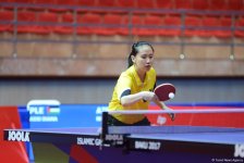 IV İslam Həmrəyliyi Oyunları çərçivəsində stolüstü tennis yarışları keçirilir (FOTOREPORTAJ)