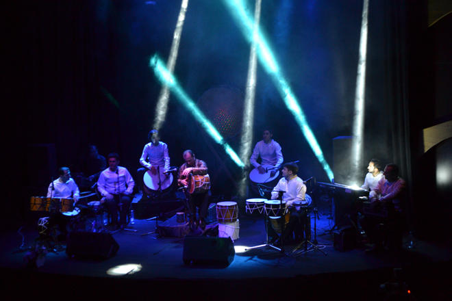 Beynəlxalq Muğam Mərkəzində “Natiq ritm qrupu”nun konserti kecirilib (FOTO)