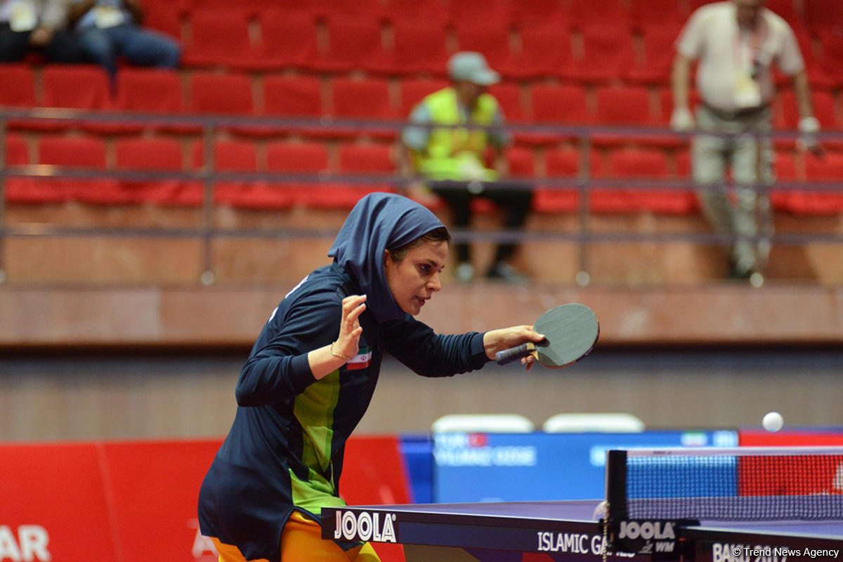 IV İslam Həmrəyliyi Oyunları çərçivəsində stolüstü tennis yarışları keçirilir (FOTOREPORTAJ)