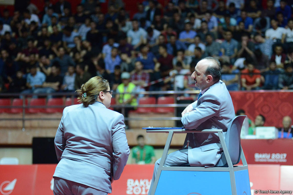 IV İslam Həmrəyliyi Oyunları çərçivəsində stolüstü tennis yarışları keçirilir (FOTOREPORTAJ)