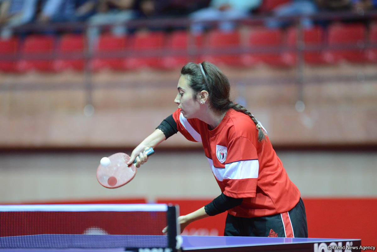 IV İslam Həmrəyliyi Oyunları çərçivəsində stolüstü tennis yarışları keçirilir (FOTOREPORTAJ)