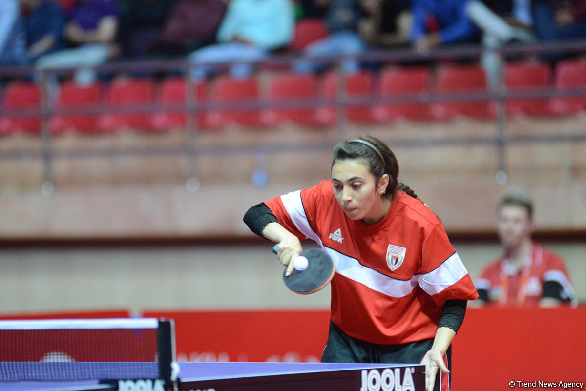 IV İslam Həmrəyliyi Oyunları çərçivəsində stolüstü tennis yarışları keçirilir (FOTOREPORTAJ)