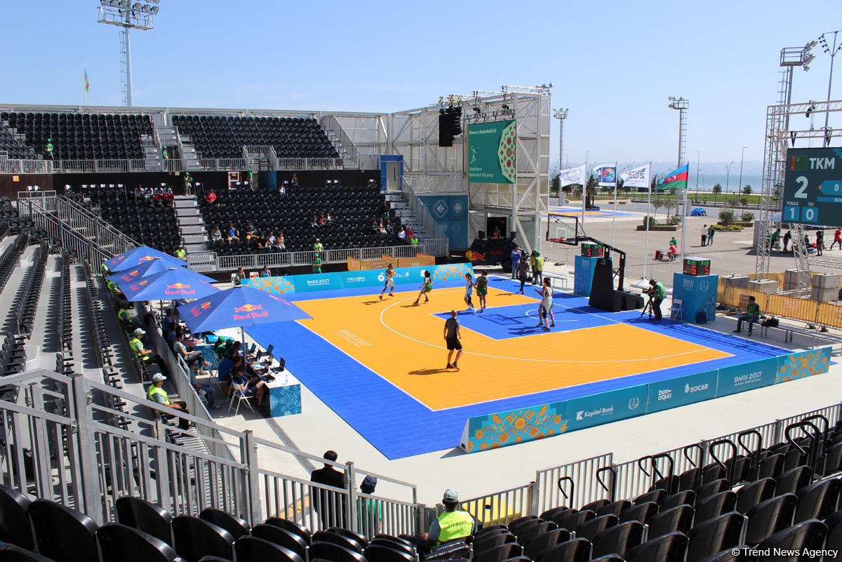 Bakı-2017: 3X3 basketbol turnirindən FOTOREPORTAJ