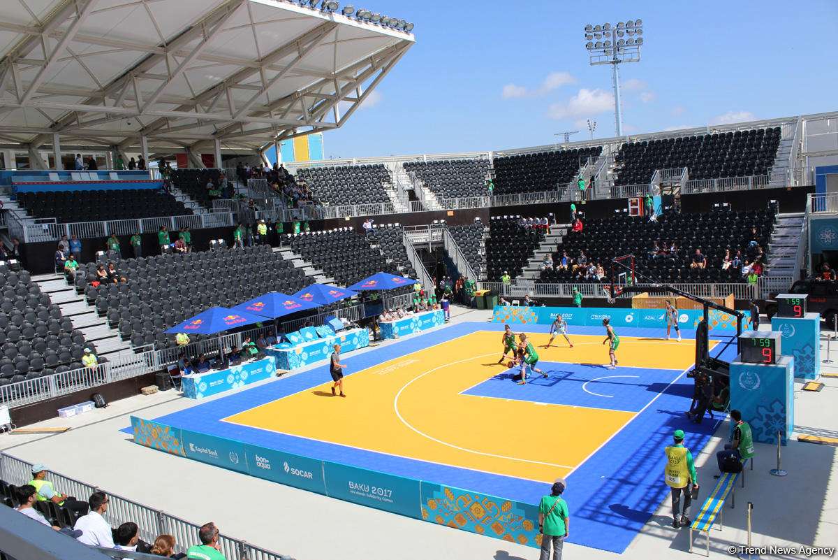 Bakı-2017: 3X3 basketbol turnirindən FOTOREPORTAJ