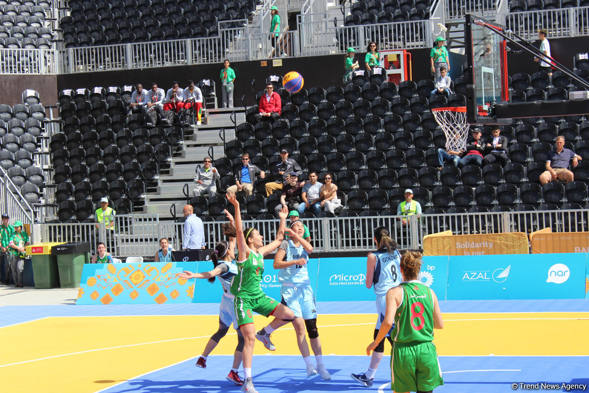 Bakı-2017: 3X3 basketbol turnirindən FOTOREPORTAJ