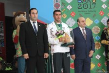 "Zəfər günləri": İslamiadada qalib gələn idmançılar mükafatlandırılıb (FOTO)