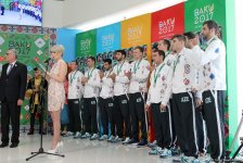 "Zəfər günləri": İslamiadada qalib gələn idmançılar mükafatlandırılıb (FOTO)