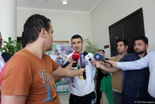 "Zəfər günləri": İslamiadada qalib gələn idmançılar mükafatlandırılıb (FOTO)