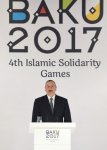 Prezident İlham Əliyev və xanımı IV İslam Həmrəyliyi Oyunlarının qalibləri, məşqçilər və idman ictimaiyyətinin nümayəndələri ilə görüşdə iştirak ediblər (YENİLƏNİB-2) (FOTO)