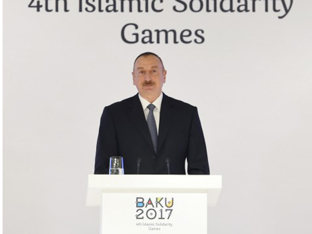 İlham Əliyev: Azərbaycan İslam Həmrəyliyi Oyunlarında yeni yanaşma ortaya qoydu, yeni standartlar tətbiq etdi