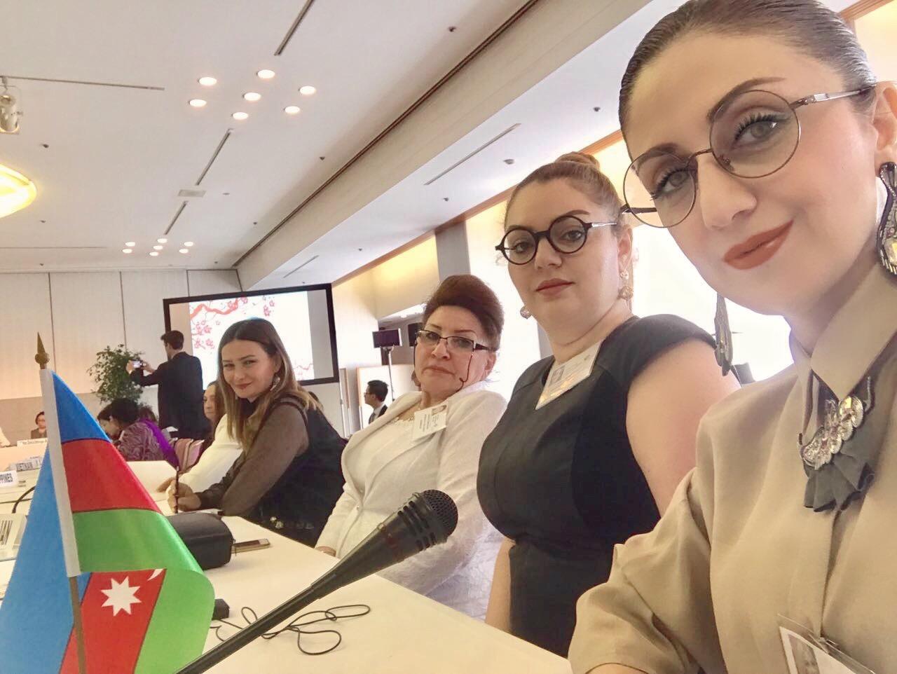 Azərbaycanın işgüzar qadınları Yaponiyada qlobal sammitdə iştirak ediblər (FOTO)