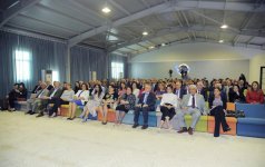 Birinci vitse-prezident Mehriban Əliyeva Milli Aviasiya Akademiyası və ADA Universitetinin Respublika Günü münasibətilə birgə tədbirində iştirak edib (FOTO) (YENİLƏNİB)