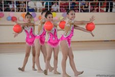 Kürdəmirdə bədii gimnastika üzrə 3-cü Kubok yarışı keçirilir (FOTO)