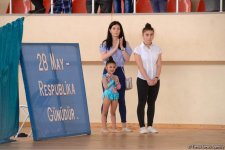 Kürdəmirdə bədii gimnastika üzrə 3-cü Kubok yarışı keçirilir (FOTO)