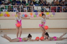 Kürdəmirdə bədii gimnastika üzrə 3-cü Kubok yarışı keçirilir (FOTO)