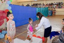 Kürdəmirdə bədii gimnastika üzrə 3-cü Kubok yarışı keçirilir (FOTO)