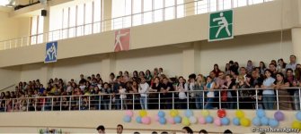 Kürdəmirdə bədii gimnastika üzrə 3-cü Kubok yarışı keçirilir (FOTO)