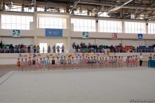 Kürdəmirdə bədii gimnastika üzrə 3-cü Kubok yarışı keçirilir (FOTO)