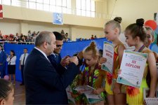 Kürdəmirdə bədii gimnastika üzrə 3-cü Kubok yarışı keçirilir (FOTO)
