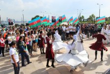28 May - Respublika Günü münasibətilə yürüş keçirilib (FOTO)