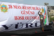 28 May - Respublika Günü münasibətilə yürüş keçirilib (FOTO)