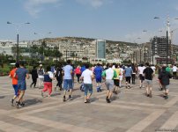 28 May - Respublika Günü münasibətilə yürüş keçirilib (FOTO)