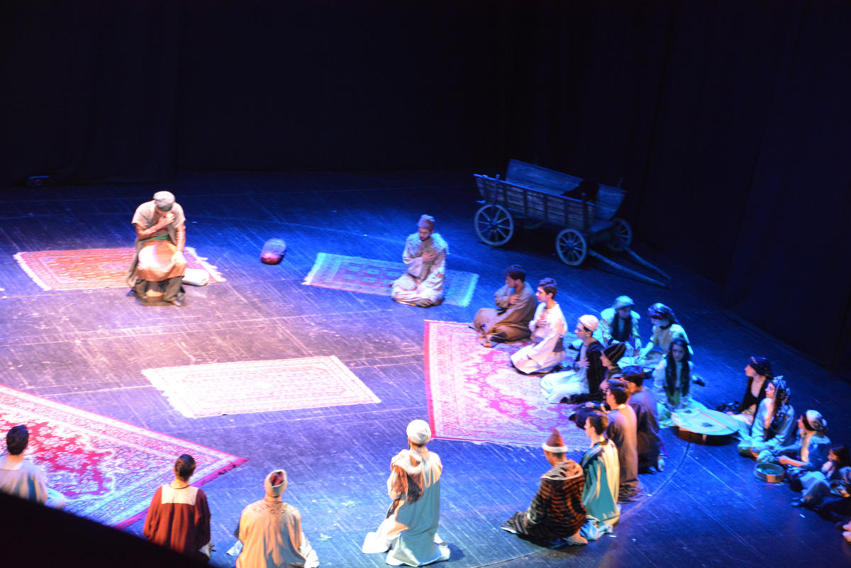 Azərbaycan Dövlət Musiqili Teatrın səhnəsində "Eşqə yolçuluq" (FOTO)