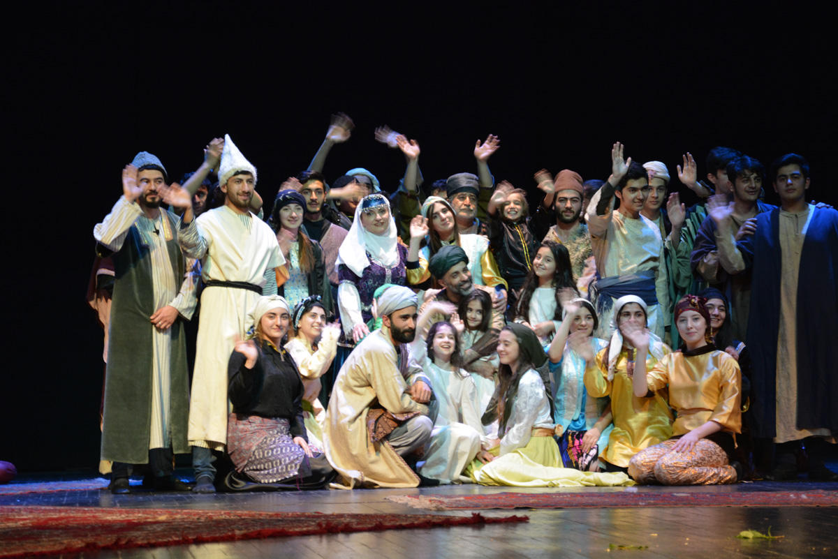 Azərbaycan Dövlət Musiqili Teatrın səhnəsində "Eşqə yolçuluq" (FOTO)