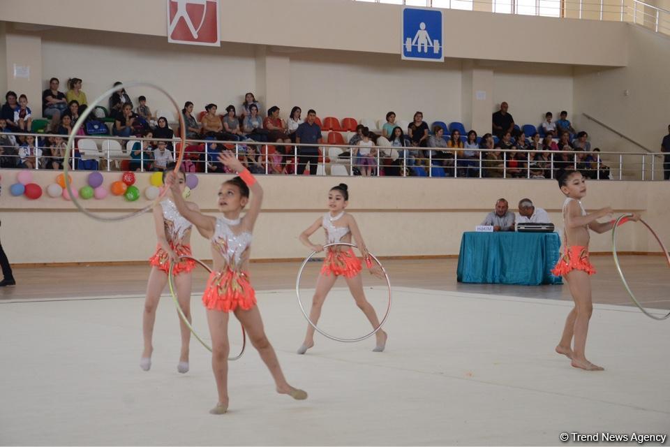 Kürdəmirdə bədii gimnastika üzrə 3-cü Kubok yarışı keçirilir (FOTO)