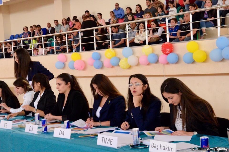 Kürdəmirdə bədii gimnastika üzrə 3-cü Kubok yarışı keçirilir (FOTO)