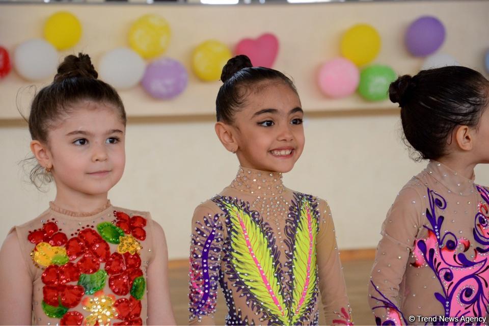 Kürdəmirdə bədii gimnastika üzrə 3-cü Kubok yarışı keçirilir (FOTO)