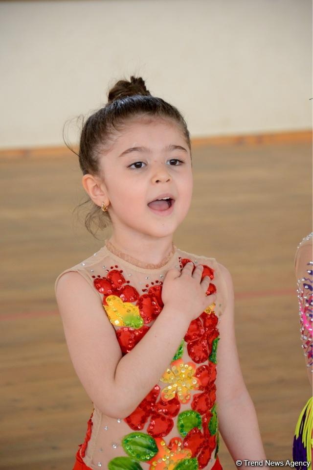 Kürdəmirdə bədii gimnastika üzrə 3-cü Kubok yarışı keçirilir (FOTO)