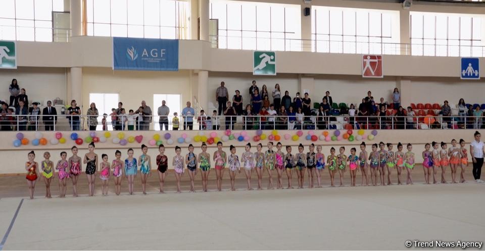 Kürdəmirdə bədii gimnastika üzrə 3-cü Kubok yarışı keçirilir (FOTO)