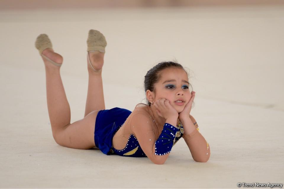 Kürdəmirdə bədii gimnastika üzrə 3-cü Kubok yarışı keçirilir (FOTO)