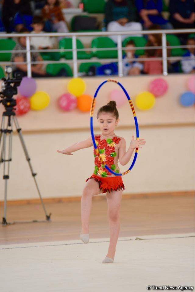 Kürdəmirdə bədii gimnastika üzrə 3-cü Kubok yarışı keçirilir (FOTO)