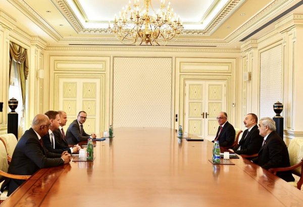 Prezident İlham Əliyev "Statoil" şirkətinin icraçı vitse-prezidentini qəbul edib