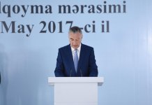 Birinci vitse-prezident Mehriban Əliyeva məcburi köçkün ailələri üçün yaşayış kompleksinin təməlqoyma mərasimində iştirak edib (FOTO) (YENİLƏNİB 2)