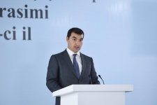 Birinci vitse-prezident Mehriban Əliyeva məcburi köçkün ailələri üçün yaşayış kompleksinin təməlqoyma mərasimində iştirak edib (FOTO) (YENİLƏNİB 2)