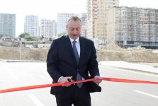 Prezident İlham Əliyev və xanımı Yasamal rayonunda yeni tikilən yolların açılışında iştirak ediblər (YENİLƏNİB) (FOTO)