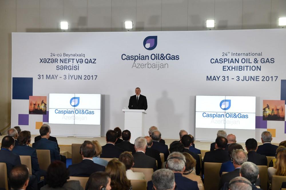 Prezident İlham Əliyev: Azərbaycan dünyada neft və qazı hasil edən, bazarlara ixrac edən etibarlı tərəfdaş kimi tanınır (YENİLƏNİB-6)