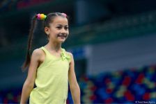 Uşaqların Beynəlxalq Müdafiəsi Gününə həsr olunmuş bədii gimnastika yarışına start verilib (FOTO)