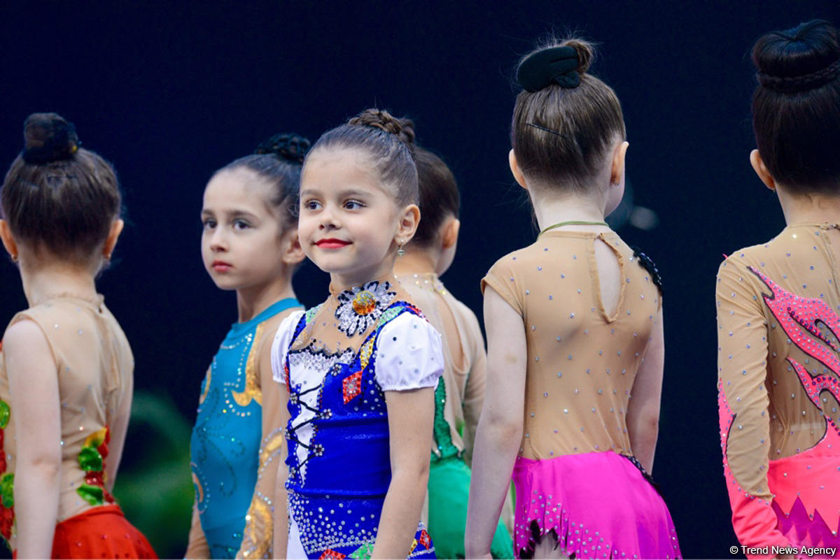 Uşaqların Beynəlxalq Müdafiəsi Gününə həsr olunmuş bədii gimnastika yarışına start verilib (FOTO)